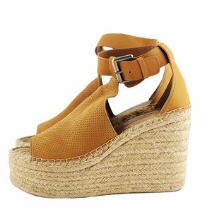 Marc Fisher Annie Perforated Espadrille Platform